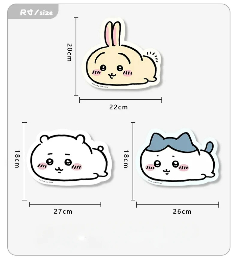 Chiikawa Cartoon Jiyi Usagi Ha – Desk Mat Leather Bewertung und Preis